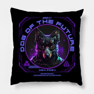 Dog of the Future Pillow