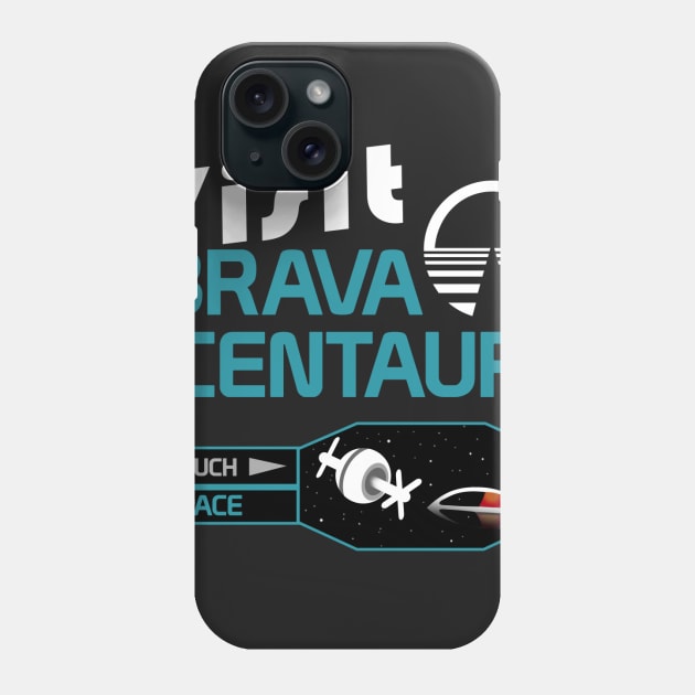 Visit Brava Centauri Phone Case by justinkzucker