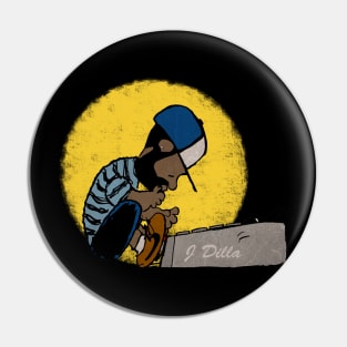 jdilla sun vintage Pin