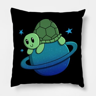 Cute Neptune Turtle Pillow