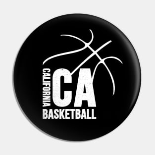 California Basketball 02 Pin