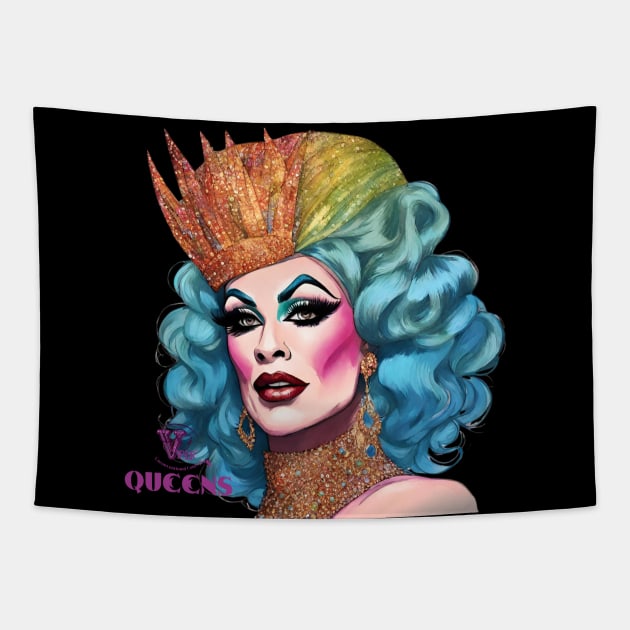 Drag Queen Diva Tapestry by Viper Unconvetional Concept