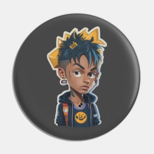 neymar brazil football Halloween Pin