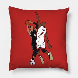 Chris Bosh Clutch Block On Danny Green Pillow