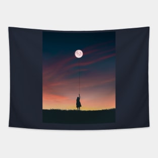 Catching the Moon Tapestry