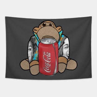 Pineapple Express Monkey Tapestry