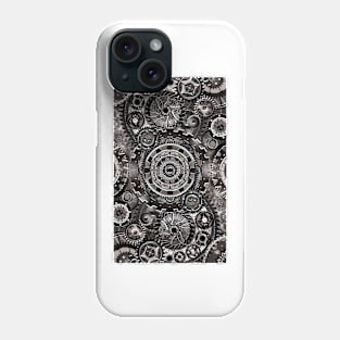 Grey Gear Wall Phone Case