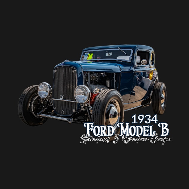 1932 Ford Model B Standard 5 Window Coupe by Gestalt Imagery