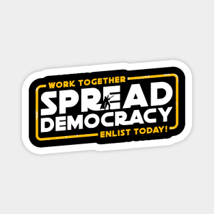 Spread Democracy Helldivers 2 Magnet