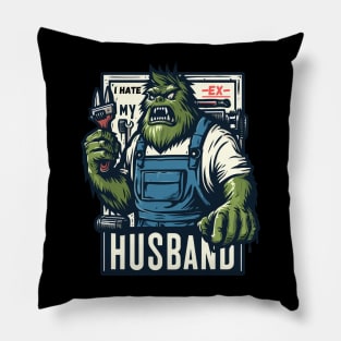 I hate my ex husband Pillow