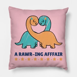 A Rawr-ing Affair Cute Dinos Pillow