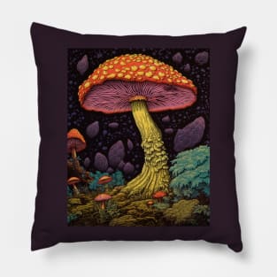 Umbrella Shroom Pillow