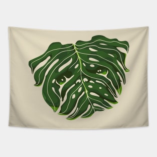 MONSTERA PUG Tapestry