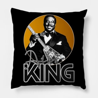 Retro Albert King Gold Tribute Pillow