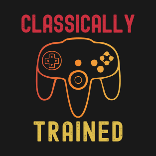 Classically Trained Retro Video Game Controller n64 T-Shirt