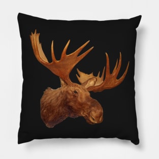 Moose Head Pillow