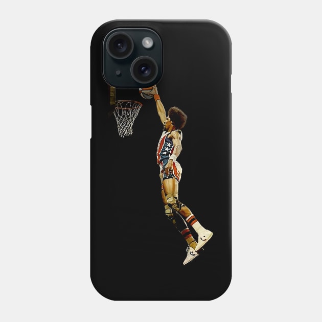 Dr J Jump Phone Case by MucisianArt