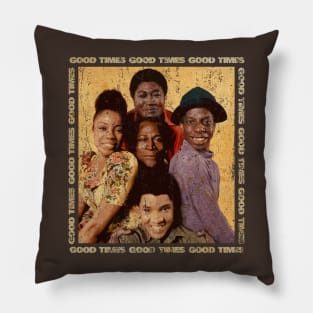 GOOD TIMES FAMILY SMILE VINTAGE Pillow