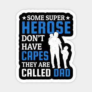 Fathers Day Gift,Dad Heroes Magnet