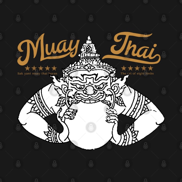 Muay Thai Tattoo The Art of Eight Limbs by KewaleeTee