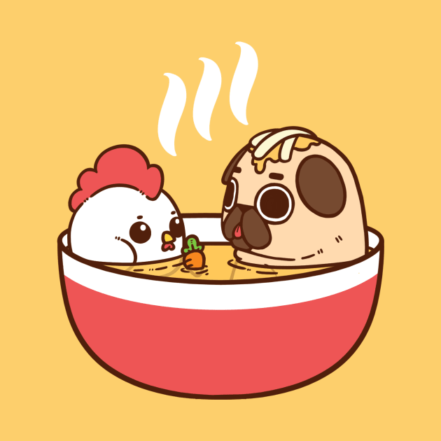 Chicken Noodle Puglie by Puglie Pug 