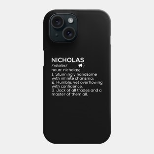 Nicholas Name Definition Nicholas Meaning Nicholas Name Meaning Phone Case