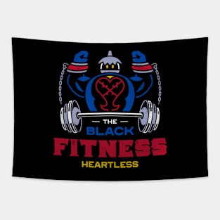 Large Body Heartless Gym Color Tapestry