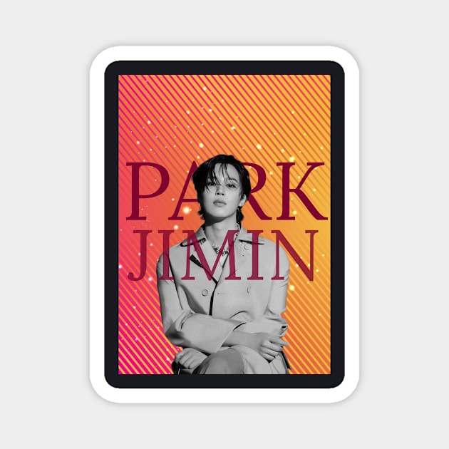 BTS PARK JIMIN Magnet by your local kpop fan