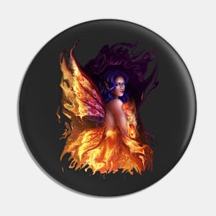 Fire Fae Pin