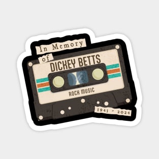 Dickey Betts in memory Magnet