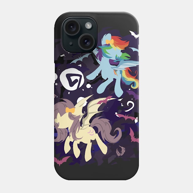 Flutterbat & Vampiredash Phone Case by cerebralvapor