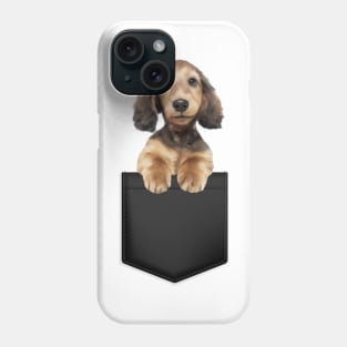 Cocker Spaniel in Pocket Phone Case