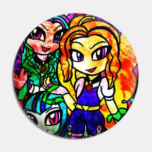 Rainbow Rocks | The Dazzlings Pin