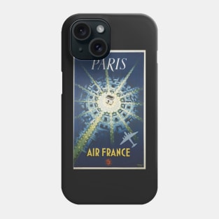 Vintage air France poster Phone Case