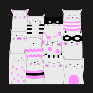 pinky cats T-Shirt