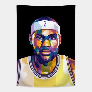 king james WPAP illustration Tapestry