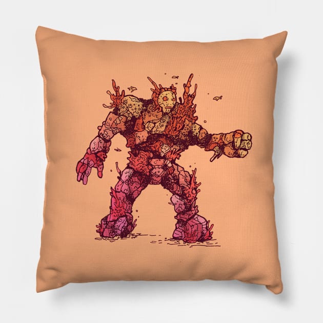 Sea Rock Pillow by Jose Pablo