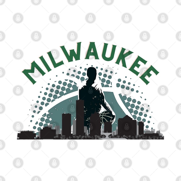 Milwaukee Basketball by HROC Gear & Apparel