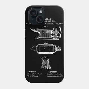 Anvil Patent, Vise Patent, Blacksmith Tools Phone Case