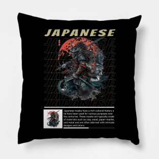 Japanese Animal Warrior Pillow