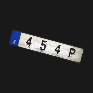 454P Car license plates T-Shirt