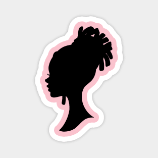 Black dreadlock barbie Magnet