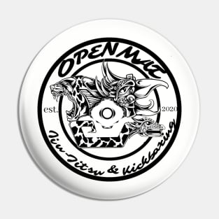 Open Mat Pin