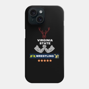 Virginia State wrestling Phone Case