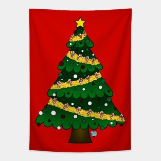 Tannenbaum Tidings Tapestry