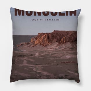 Visit Mongolia Pillow