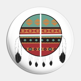 Medicine Wheel Fancy Pin