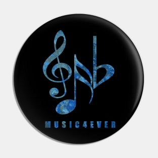 MUSIC4EVER Treble Clef Music Notes Pin