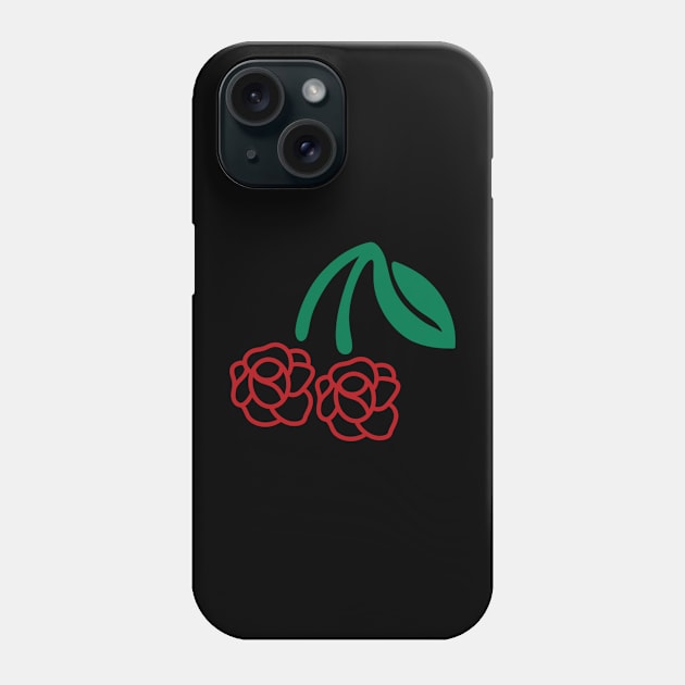 Pherry rose Phone Case by PherryK