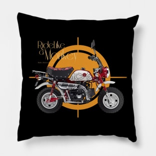 Ride like a Monkey Pillow